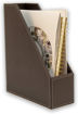 Picture of OSCO BROWN LEATHER MAGAZINE RACK